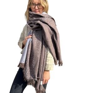 Kelly Wearstler’s x SFERRA Merino Wool Throw 
Blanket 52x72”